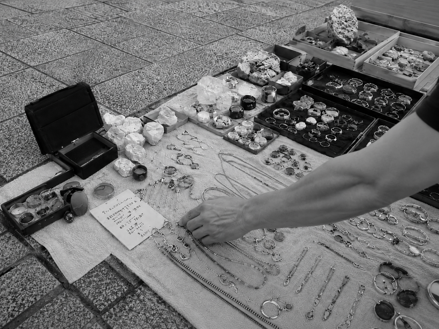 Along the Way — objects and materials collected along the way